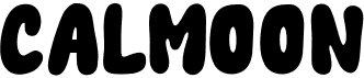 preview image of the Calmoon font