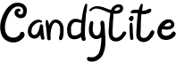 preview image of the Candylite font