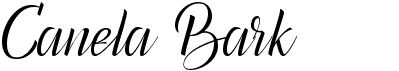 preview image of the Canela Bark font
