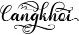 preview image of the Cangkhoi font
