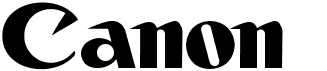 preview image of the Canon font