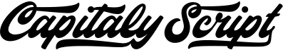 preview image of the Capitaly Script font