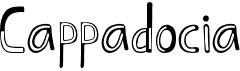 preview image of the Cappadocia font