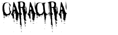 preview image of the Caracura font