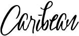 preview image of the Caribean font