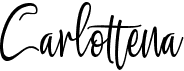 preview image of the Carlottena font