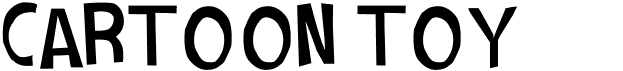 preview image of the Cartoon Toy font