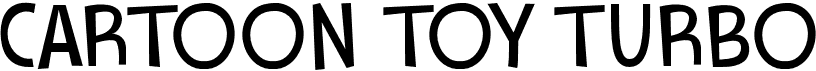 preview image of the Cartoon Toy Turbo font