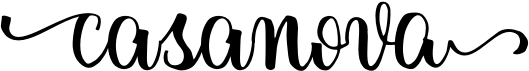 preview image of the Casanova font