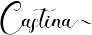 preview image of the Castina font