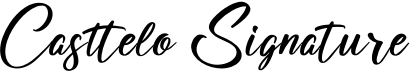 preview image of the Casttelo Signature font
