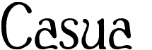 preview image of the Casua font