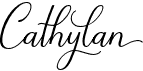 preview image of the Cathylan font