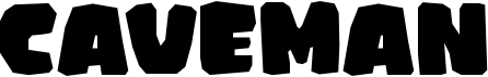 preview image of the Caveman font