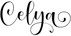 preview image of the Celya font