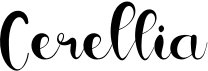 preview image of the Cerellia font