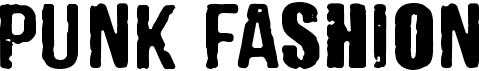 preview image of the CF Punk Fashion font