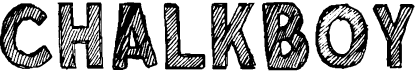 preview image of the Chalkboy font