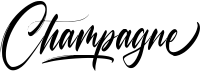 preview image of the Champagne font