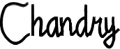 preview image of the Chandry font