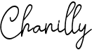 preview image of the Chanilly font