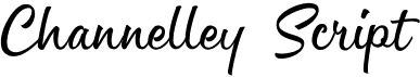 preview image of the Channelley Script font