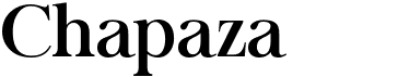 preview image of the Chapaza font