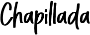 preview image of the Chapillada font