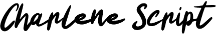 preview image of the Charlene Script font