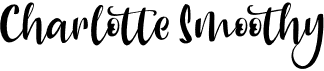 preview image of the Charlotte Smoothy font