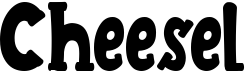 preview image of the Cheesel font