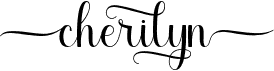 preview image of the Cherilyn font