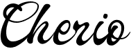preview image of the Cherio font
