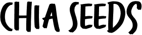 preview image of the Chia Seeds font