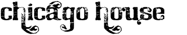 preview image of the Chicago House font