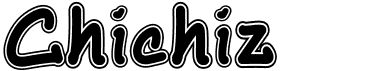 preview image of the Chichiz font