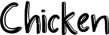 preview image of the Chicken font