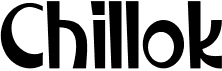 preview image of the Chillok font
