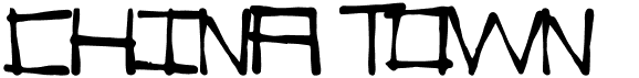 preview image of the China Town font
