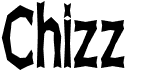 preview image of the Chizz font