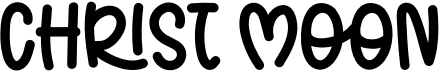 preview image of the Christ Moon font