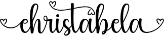 preview image of the Christabela font