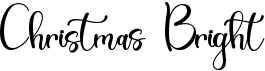 preview image of the Christmas Bright font