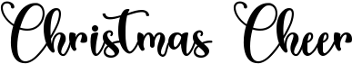 preview image of the Christmas Cheer font