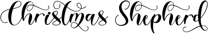 preview image of the Christmas Shepherd font