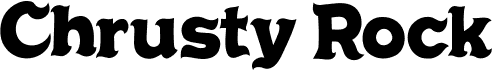 preview image of the Chrusty Rock font