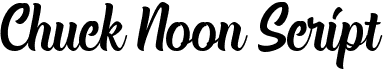 preview image of the Chuck Noon Script font