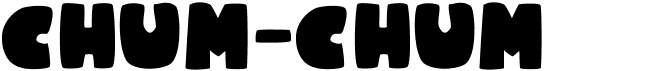 preview image of the Chum-Chum font