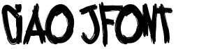 preview image of the Ciao jFont font