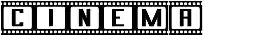 preview image of the Cinema ST font